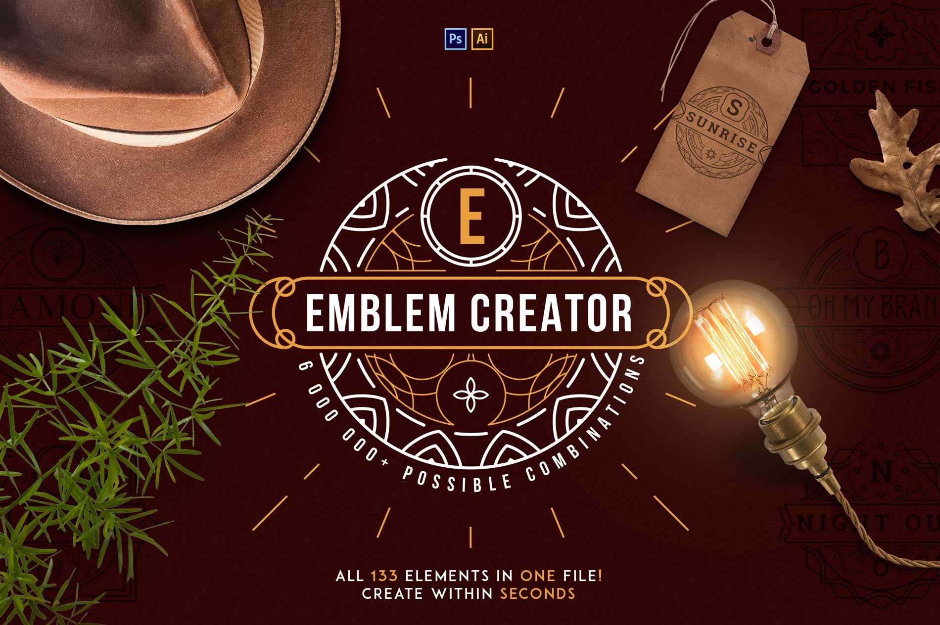6in1 Ultimate Creation Kit | Logo Bundle | Vector Collection - Etsy
