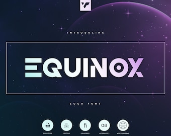 Equinox - Logo Font