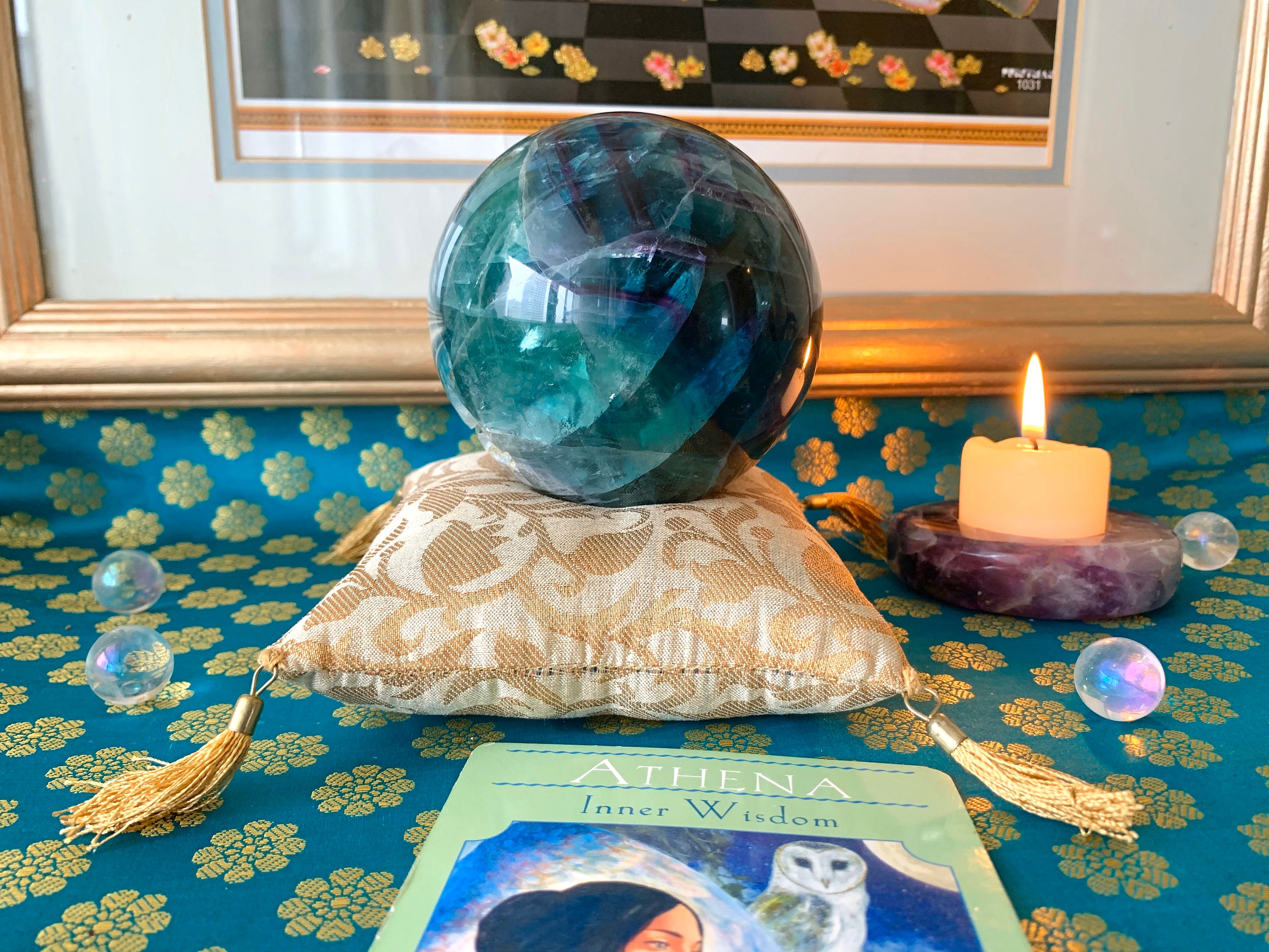 Pallas Athena 2 59lb Rainbow Fluorite Crystal Meditation Etsy Pallas Athena 2 59lb Rainbow Fluorite Crystal Meditation Etsy