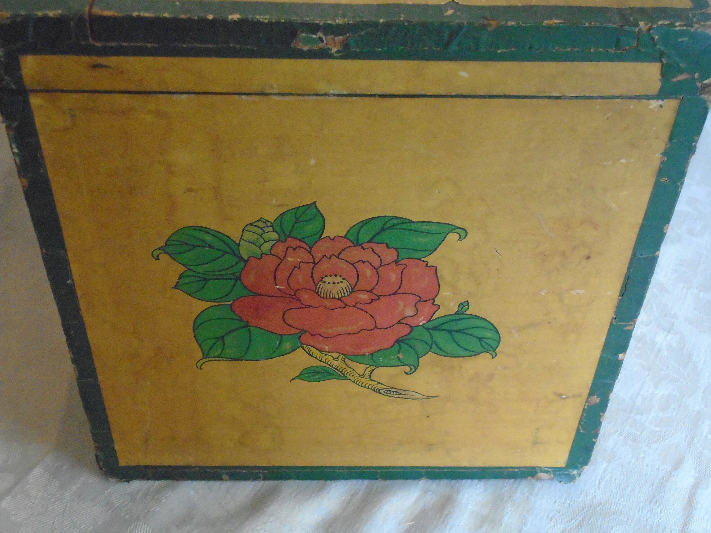 Tea Box Antique Box Old Box Antique Tea Box Primitive Box Etsy