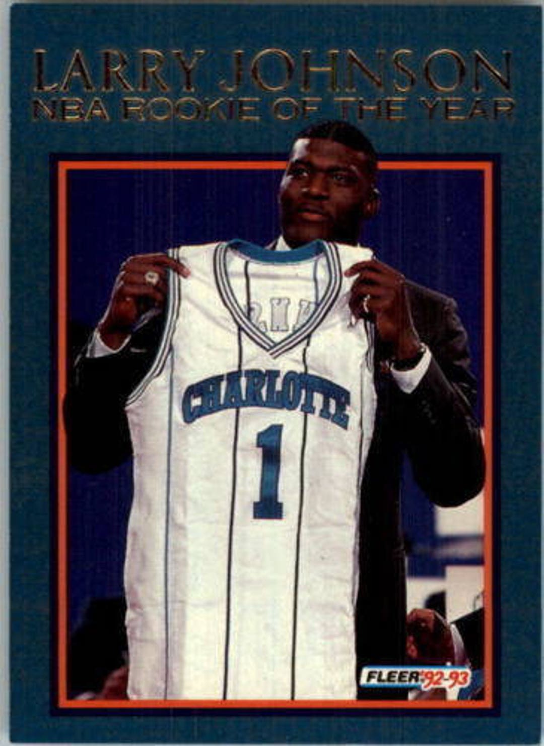  1992-93 Upper Deck Basketball #423 Larry Johnson Charlotte  Hornets AS : Collectibles & Fine Art