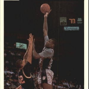 1991 front Row Limited Edition Promo #1 Dikembe Mutombo Georgetown Hoyas
