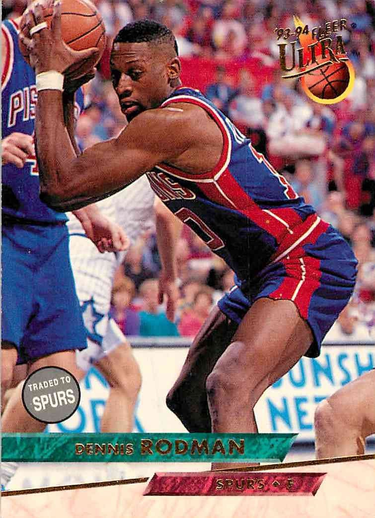 1993-94 Fleer Ultra #170 Dennis Rodman San Antonio Spurs