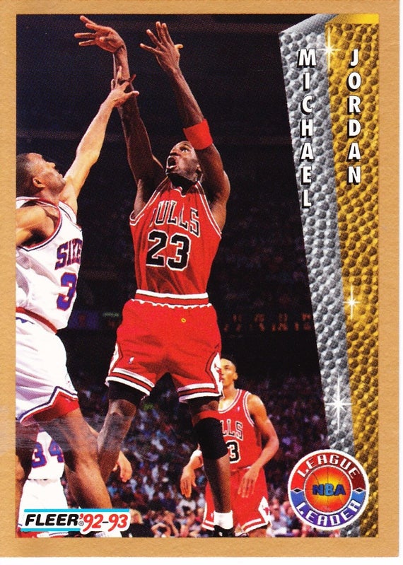 1993 fleer michael jordan