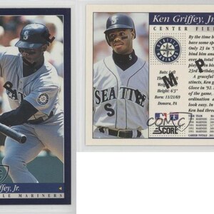 1994 échantillon 8 carte de score de Baseball Set Griffey,Bonds,Olerud,Bagwell,Belle,Galarraga.Burkett,McDowell