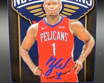 ZION WILLIAMSON New Orleans Pelicans Draft 2019 #1 Draft Pick Facsimile Auto