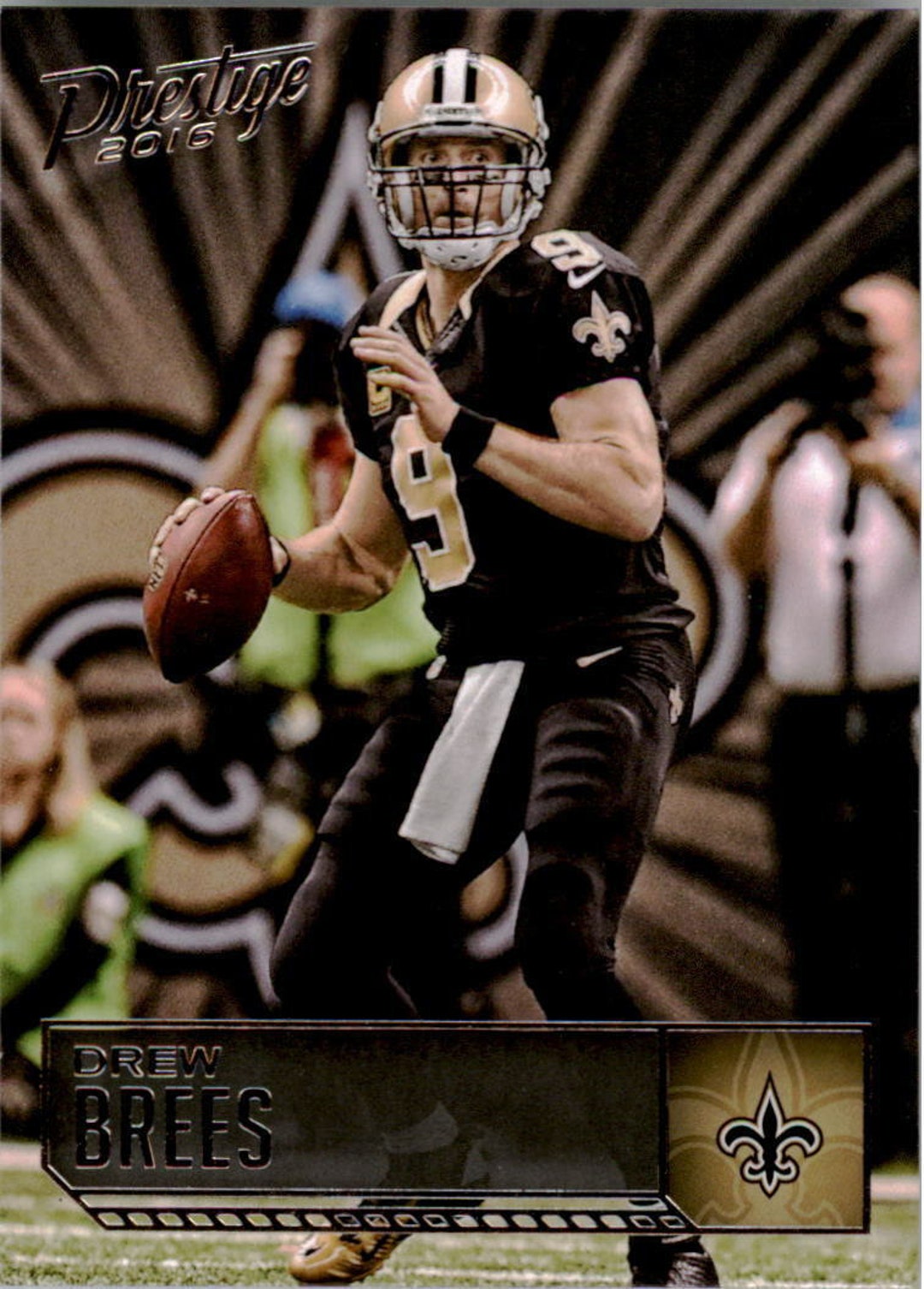 Prestige Football Card 123 Drew Brees New Orleans Saints Etsy