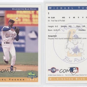 1992 klassieke beste Springfield kardinalen promotionele 1 Dmitri Young Baseball kaart