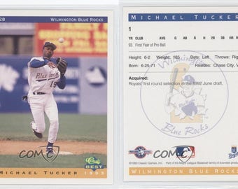 1992 clásico mejor Springfield Dmitri Young de cardenales promoción 1 tarjeta de béisbol