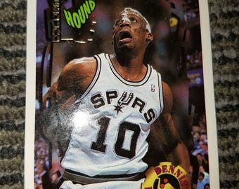 Dennis Rodman Spurs 1994-95 Topps #54 Rebound Hound Mint Condition