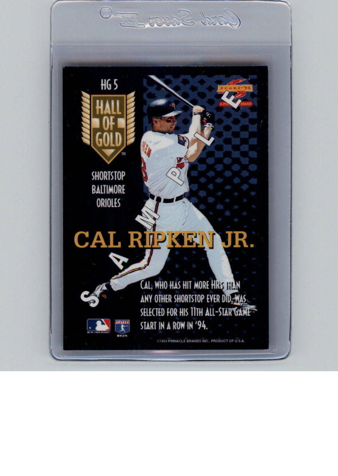 Cal Ripken Gold Card