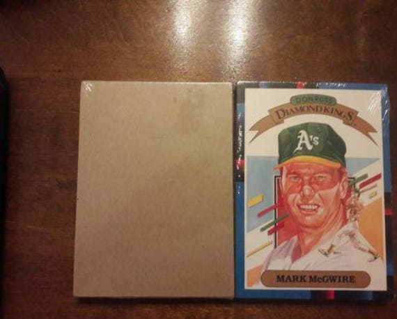 1988 Super Diamond Kings Sealed 5X7 Factory 27 Card Set McGwire-Ripken Rare