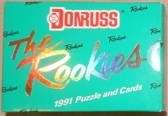 1991 Donruss Baseball The Rookies Set The Box Contains 56 Cards And A 15 Piece Willie Stargell Puzzle