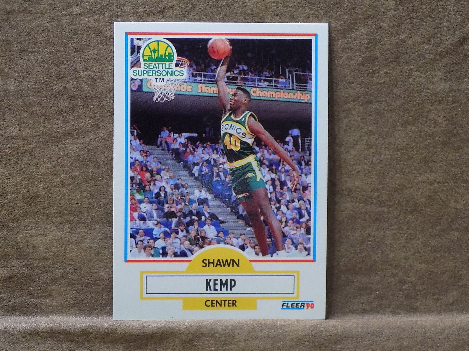 Buy Shawn Kemp 199091 Fleer 178 Rookie Card Mint Condition Online in
