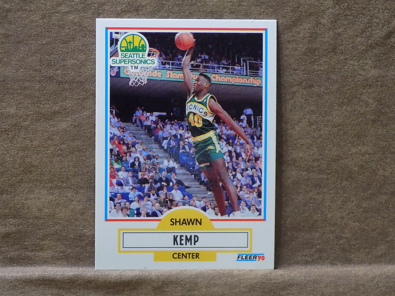 Shawn Kemp 1990-91 Fleer #178 Rookie Card Mint Condition - Etsy