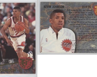 1992-93 fleer Ultra todos NBA #15 soles de Kevin Johnson Phoenix baloncesto tarjeta perfecto estado