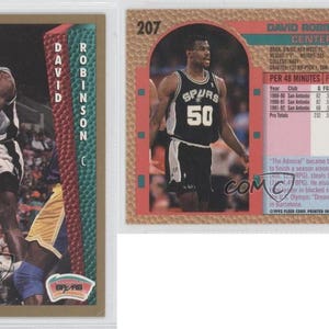 1992-93 Sporen Fleer #207 David Robinson San Antonio Basketball-Karte-neuwertig