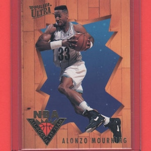 1993-94 fleer Ultra NBA All-Rookie 1 equipo #4 Alonzo luto Charlotte Hornets