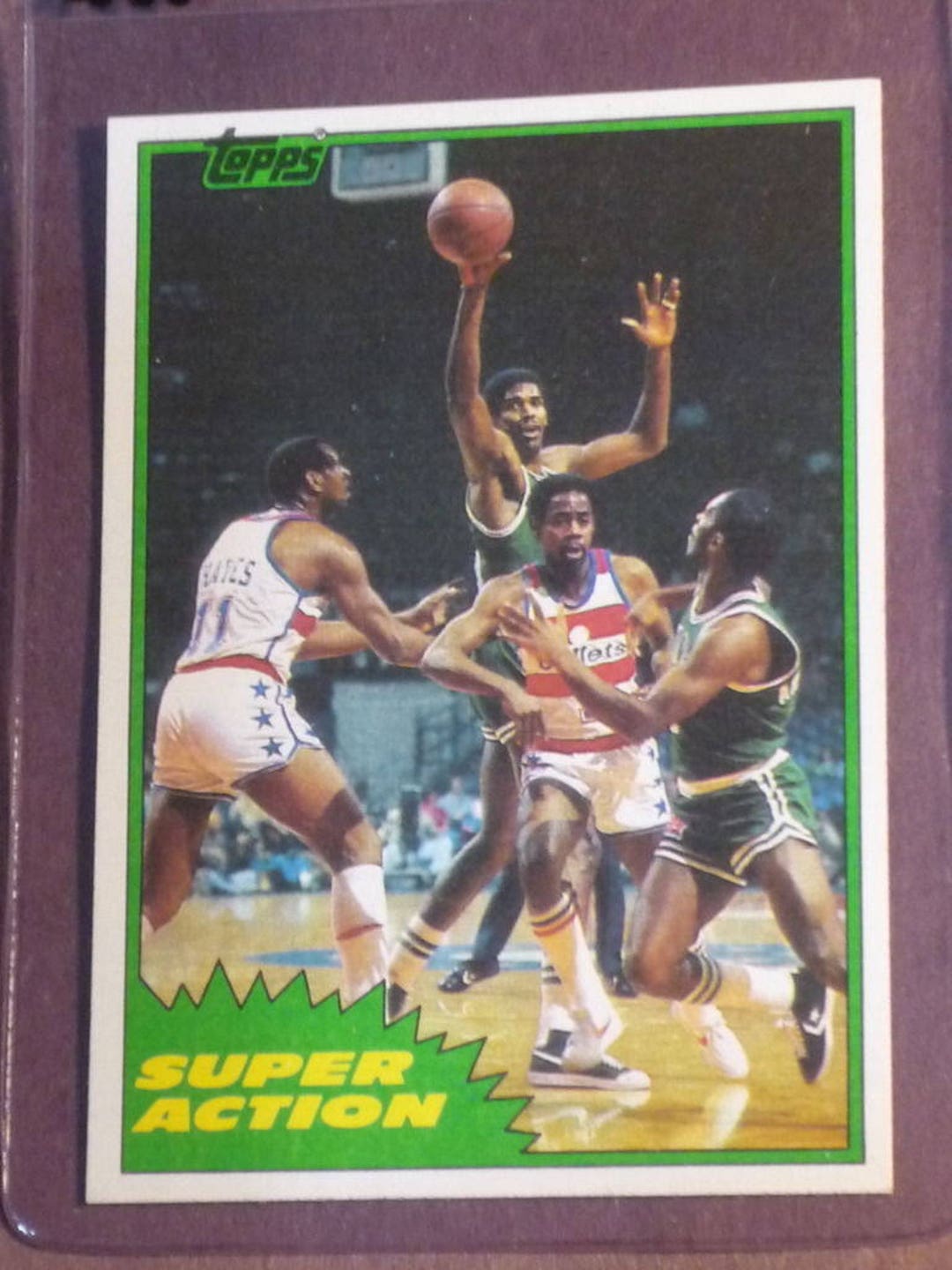1981 Topps Super Action Robert Parish east 108 - Etsy