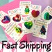 Crayon Hearts crayon minifigures goodie bag stuffers  Crayon gift. Easter Basket Stuffers Ready to Ship 