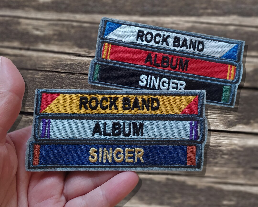 Personalized Cassette Tape Case Stack Patch Iron on Sew on Etsy