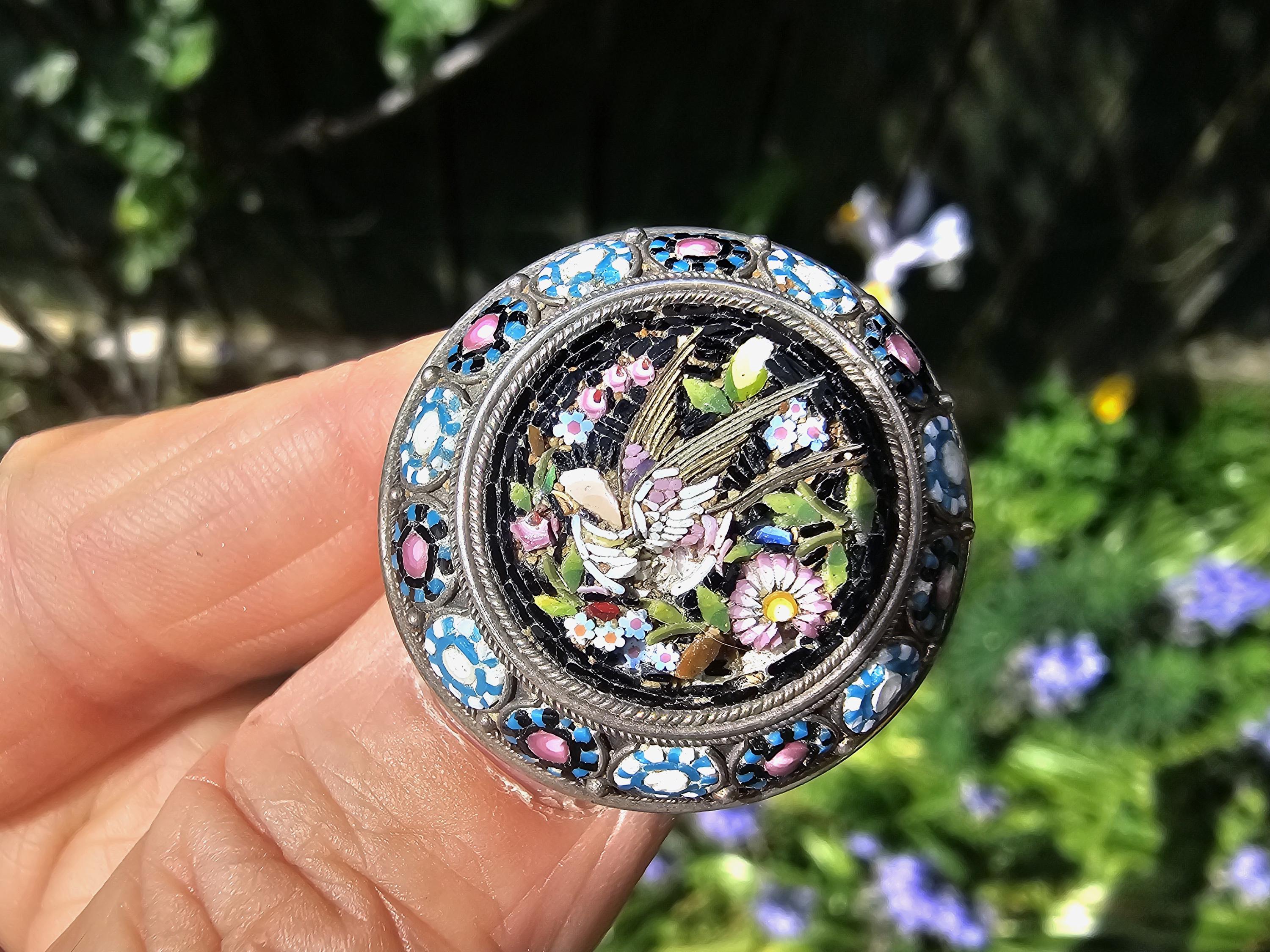 Micro mosaic jewelry - Etsy 日本