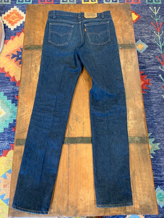 levis 607 orange tab