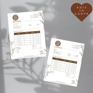 Custom Small Business Order Form Editable Canva Template,Personalized Order Form Printable,Small Business Crafting Form Template Printable