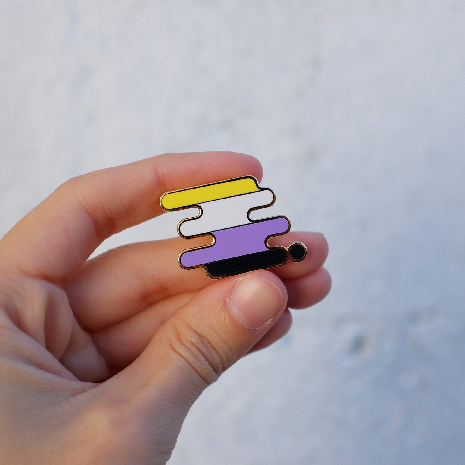 Nonbinary Genderqueer Pride Pins Gender nonconforming pride Etsy