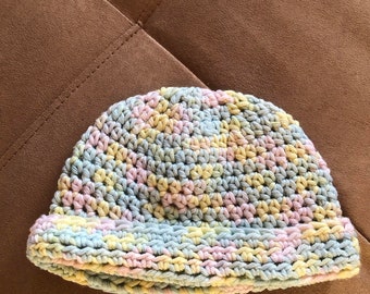 Pastel Baby Beanie