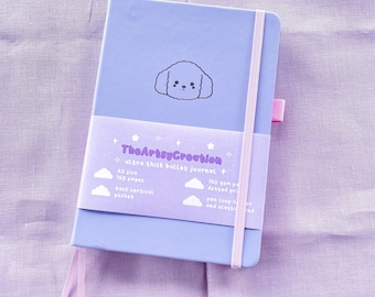 Personalized Puppy Journal, A5 Dotted Grid, 160 GSM
