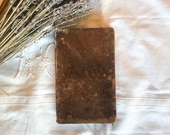 The Rudiments of the Latin Tongue, 1821, Beautiful Antique Book