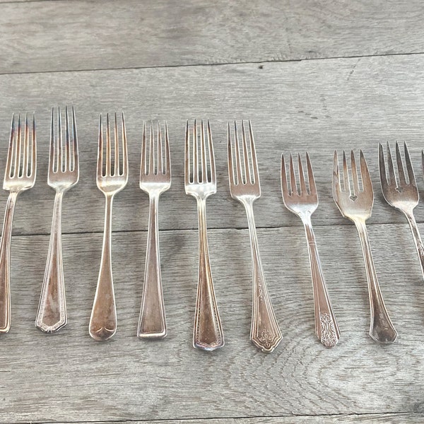 Silverware Forks Etsy