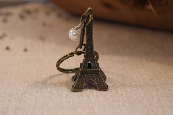 Eiffel Tower Paris Keychain, French Souvenir, Par… - image 4