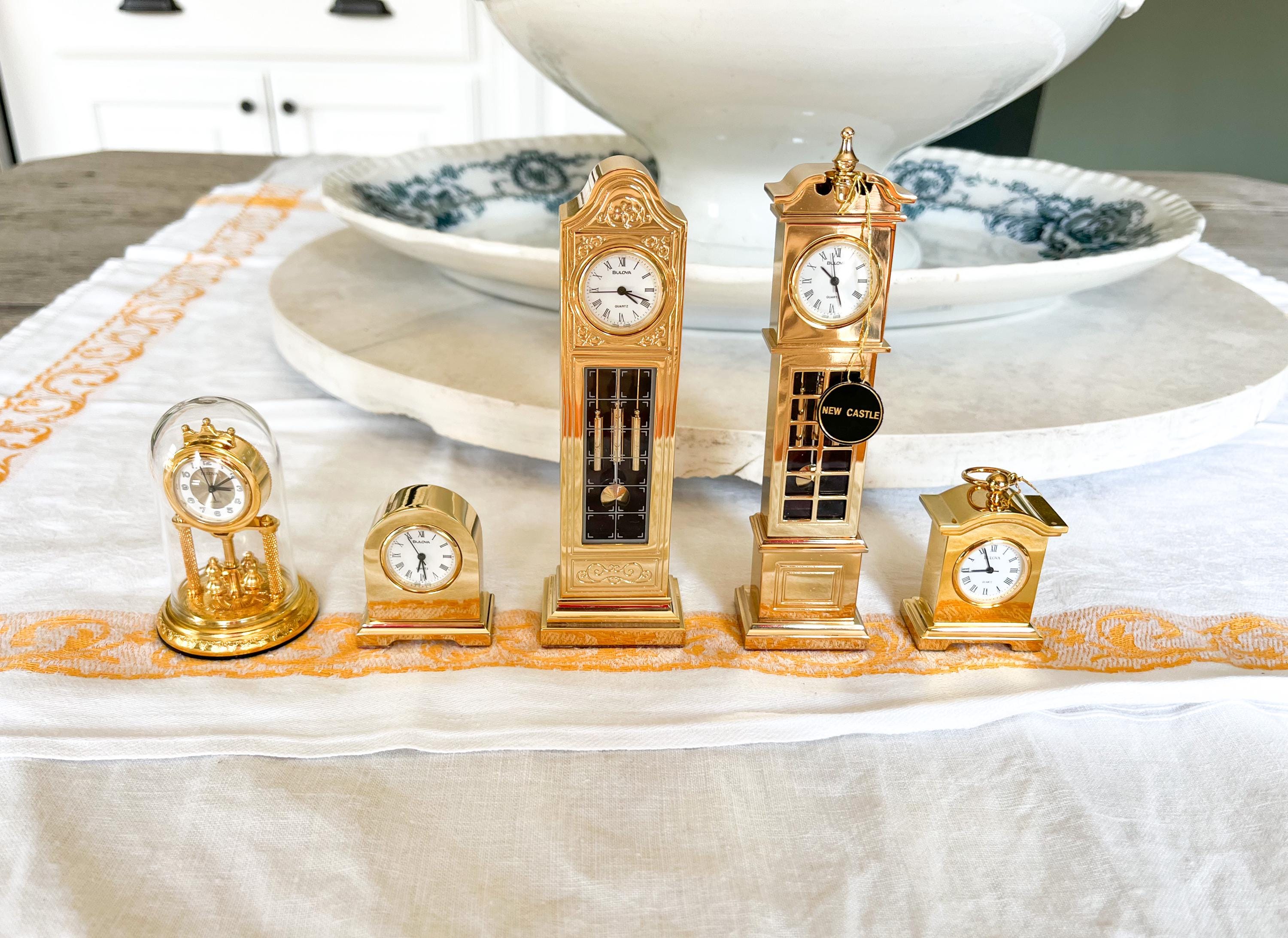 Bulova Miniature Clocks - Etsy