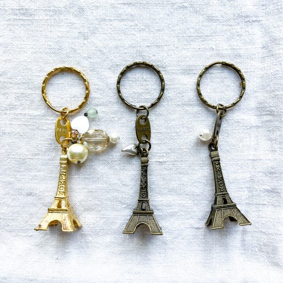 Eiffel Tower Paris Keychain, French Souvenir, Par… - image 5