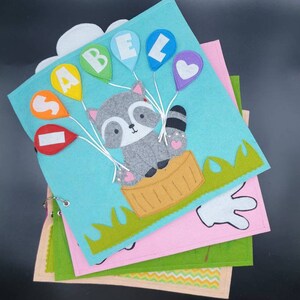 Our Quiet book is a felt book or handmade handmade book to stimulate the fine motor skills of our little ones