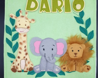 What name do you want to put in this book? They are customized with the name of your child