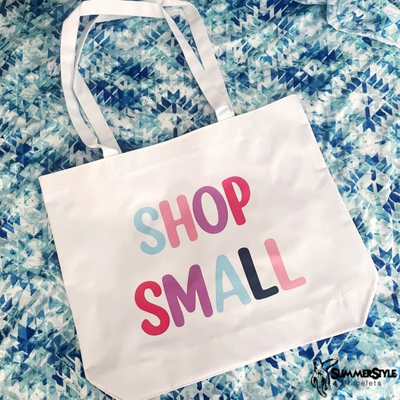 Shop Small Large Heavy Duty Tote Bag Waterproof Tote Bag Polyester Tote Reusable Bag Summerstyle Bracelets Etsy UK