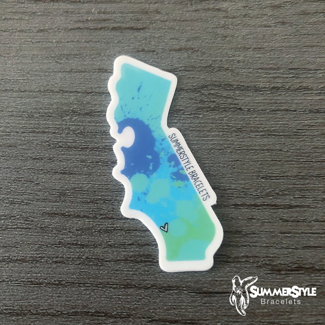 MINI Socal Love Waterproof Sticker, California Sticker, Waterproof ...