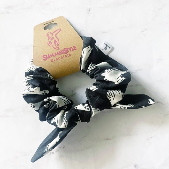 18 Halloween Accessories for a Little Everyday Spookiness 11 Ghost Scrunchie