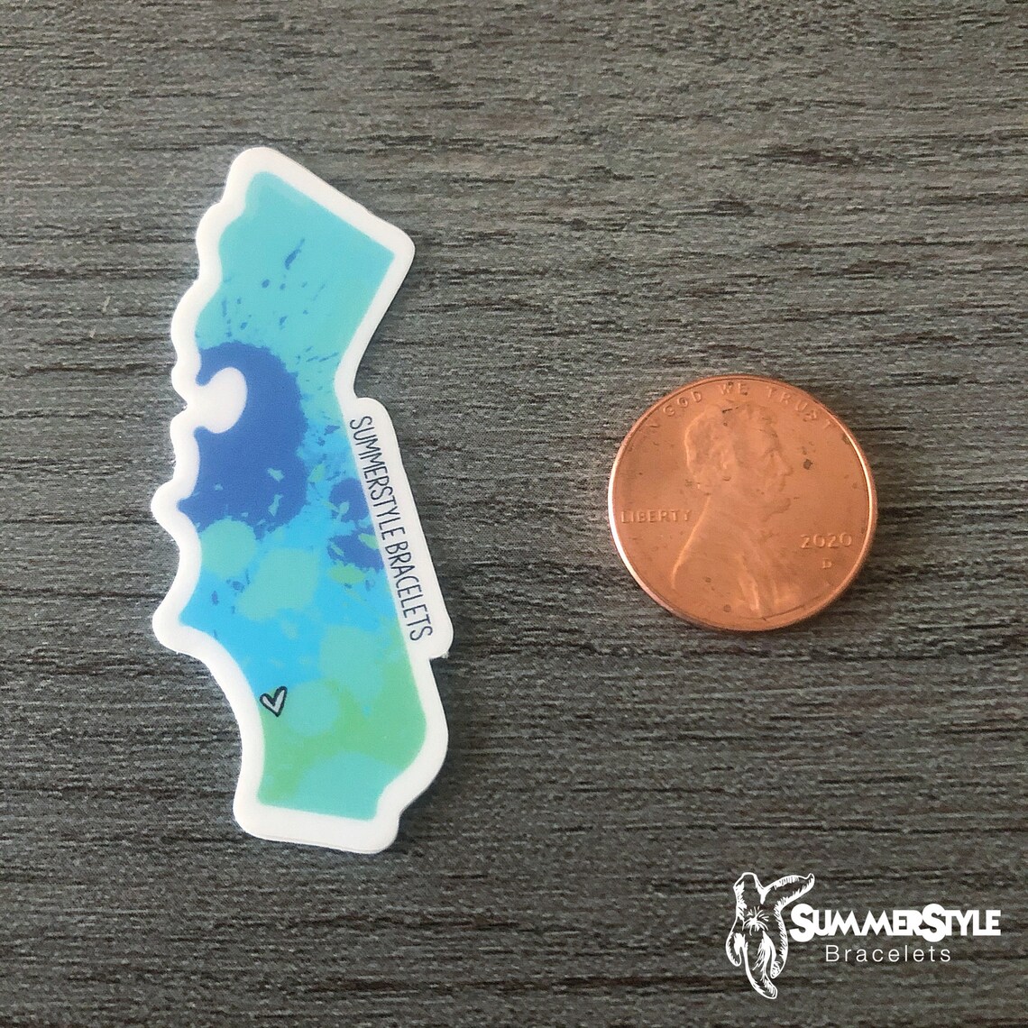 MINI Socal Love Waterproof Sticker, California Sticker, Waterproof ...