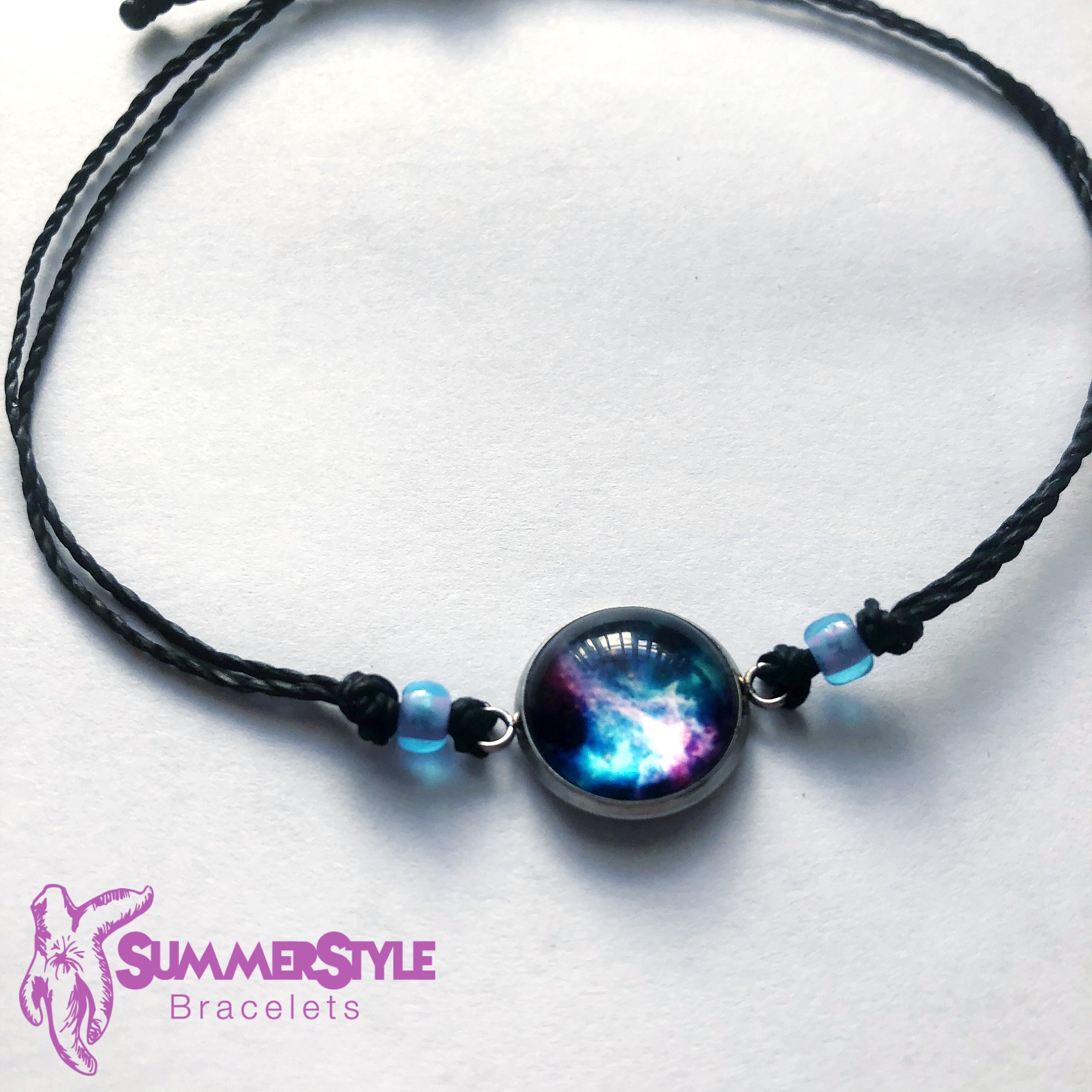 Galaxy Adjustable Waterproof Bracelet Galaxy Bracelet Etsy