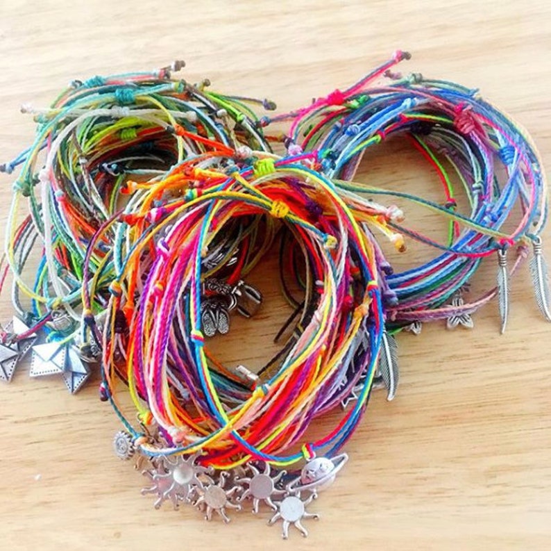 BULK Waterproof Bracelet Bundle 5 10 25 Packs Bulk Etsy