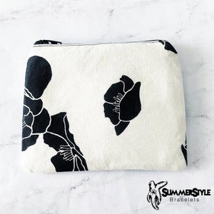 Mohnblume Mohnkissen Beutel, kleine Reisetasche, Münzbeutel, Toilettenartikel Beutel, Mohn Geschenk, SummerStyle Armbänder