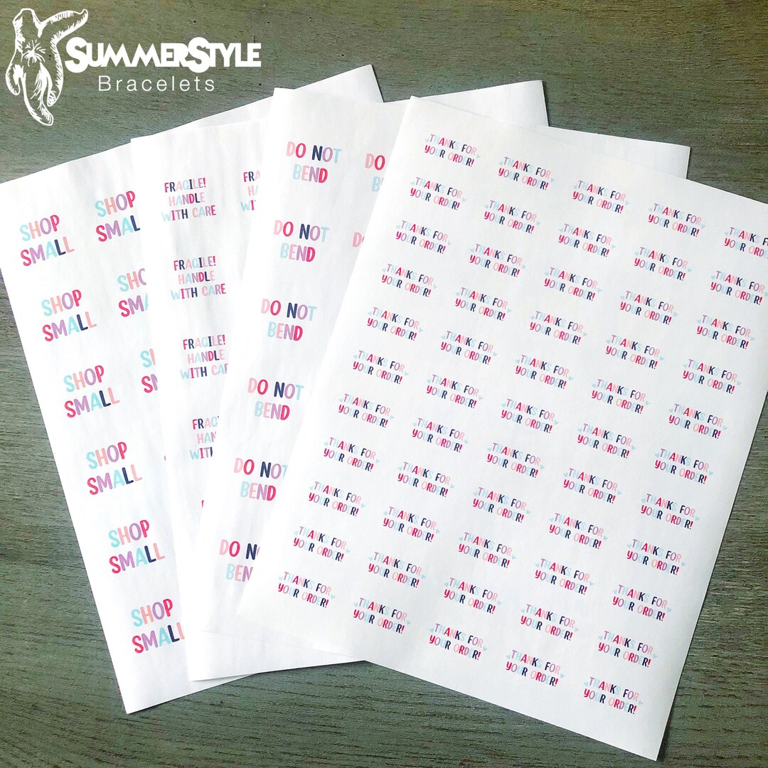 Packaging Sticker Bundle, Packaging Stickers, Small Business Supplies ...