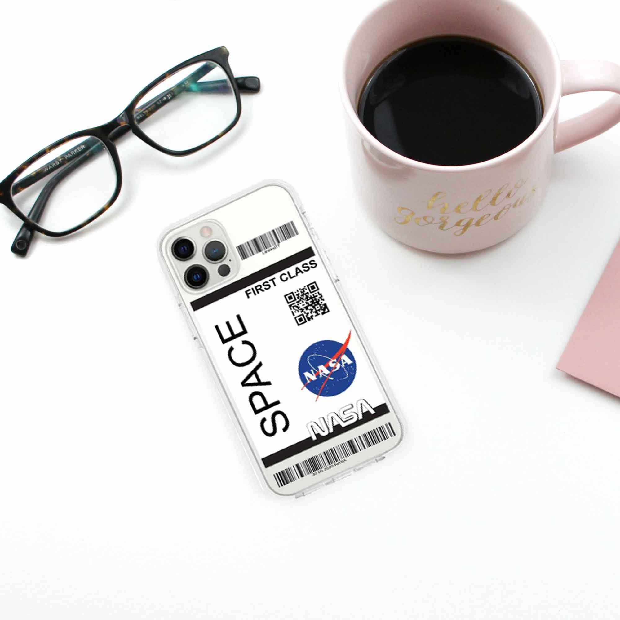 Christmas Gift NASA Barcode Design Shockproof Clear Phone Etsy