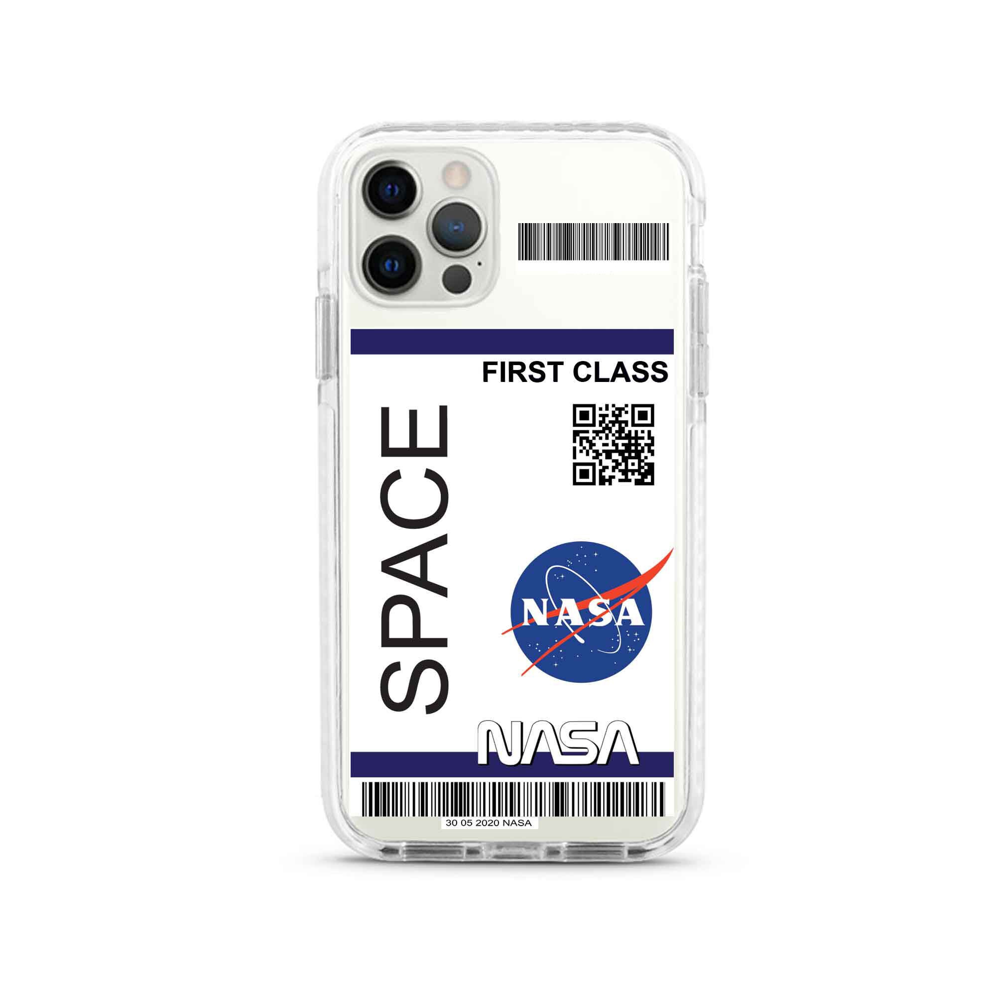 Christmas Gift NASA Barcode Design Shockproof Clear Phone Etsy