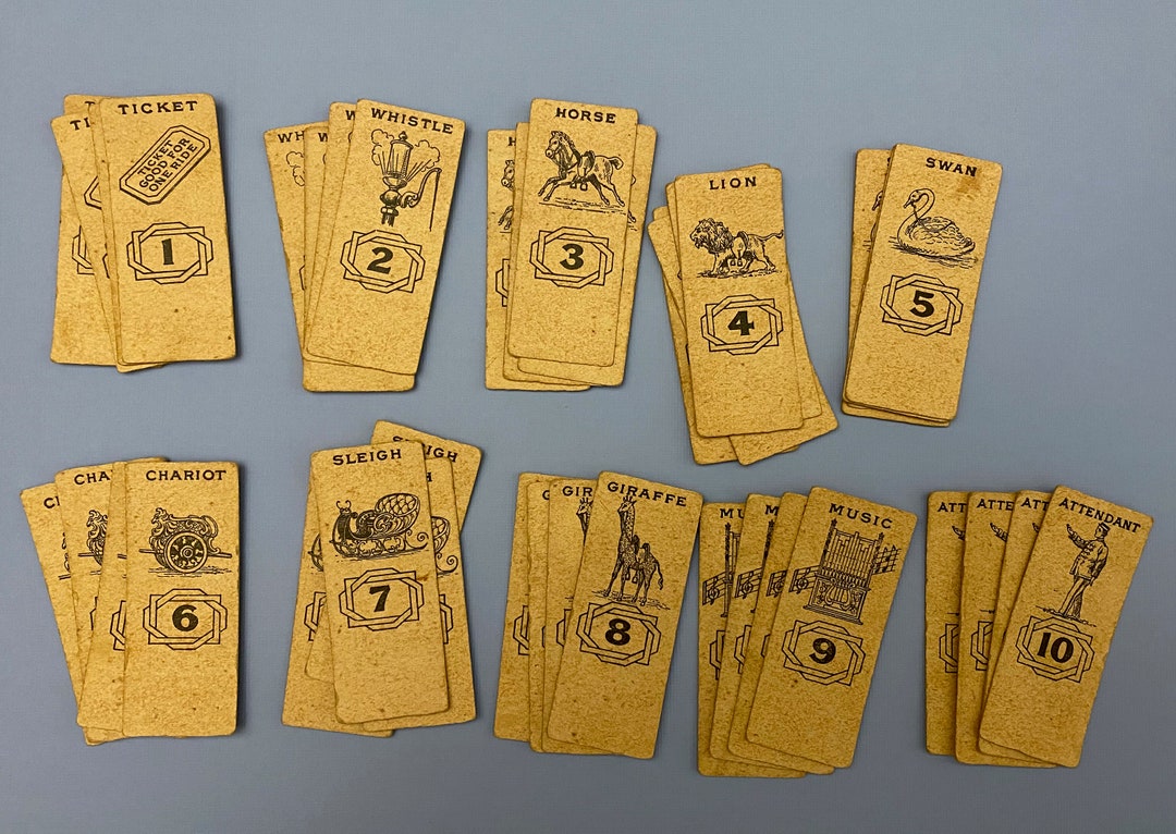 Lot of Game Cards Etsy