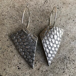 Stud Earrings Tasmanian Native Hen Claw Earrings Silver Earrings Handmade Tasmanian Gothic Jewellery